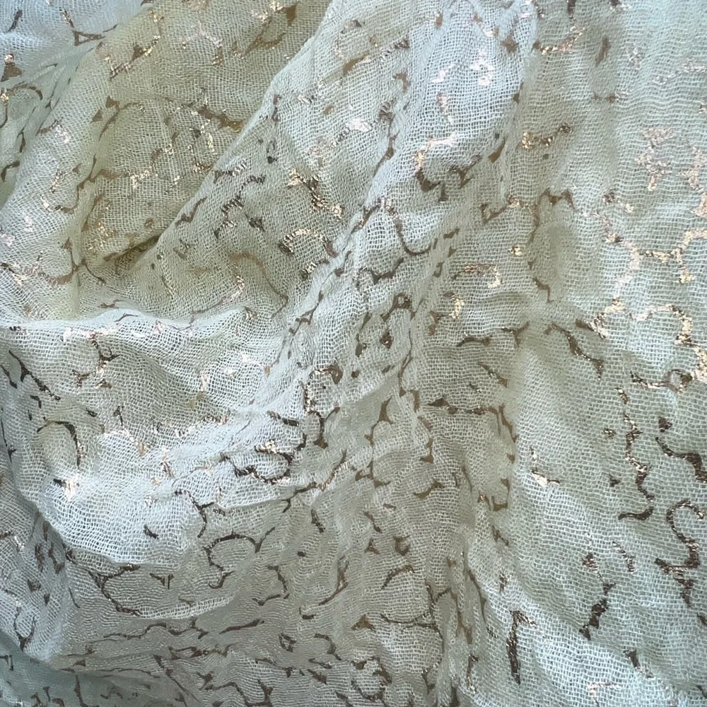 NWT ▶️ Chico’s ◀️ Pale Soft Lime Oblong scarf